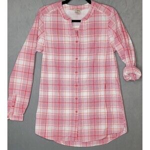 Duluth Trading Womens Sz XS Roll Tab Sleeve Fishing Hiking Vented Shirt Tunic